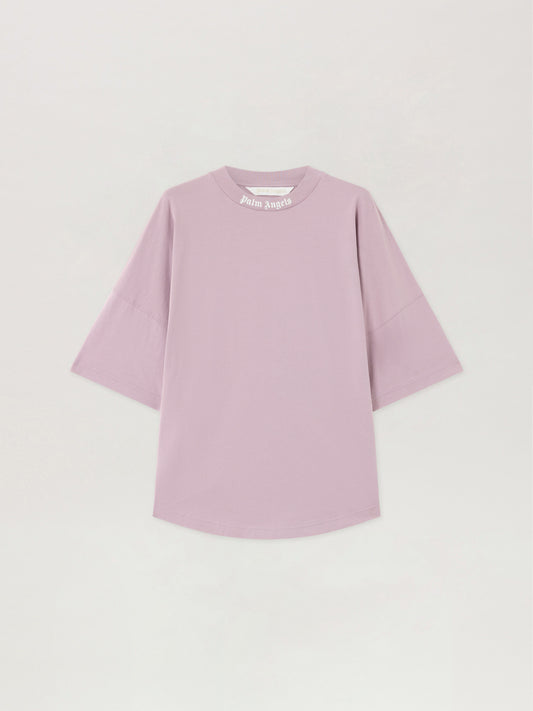 Dripping Curved Logo Over T Shirt