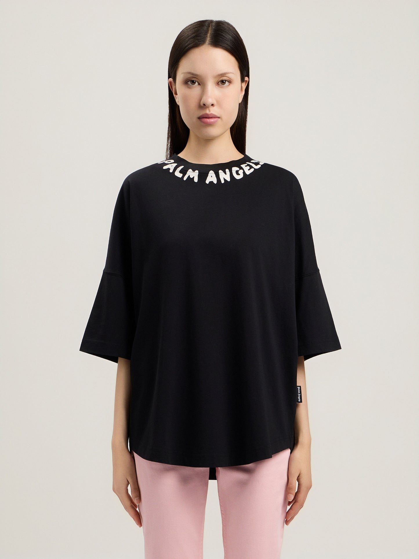 Neck Logo Over T Shirt