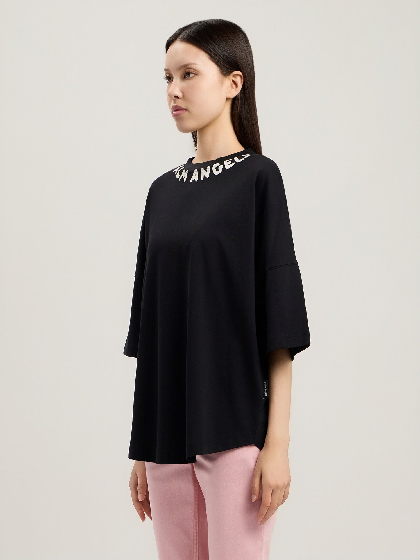 Neck Logo Over T Shirt