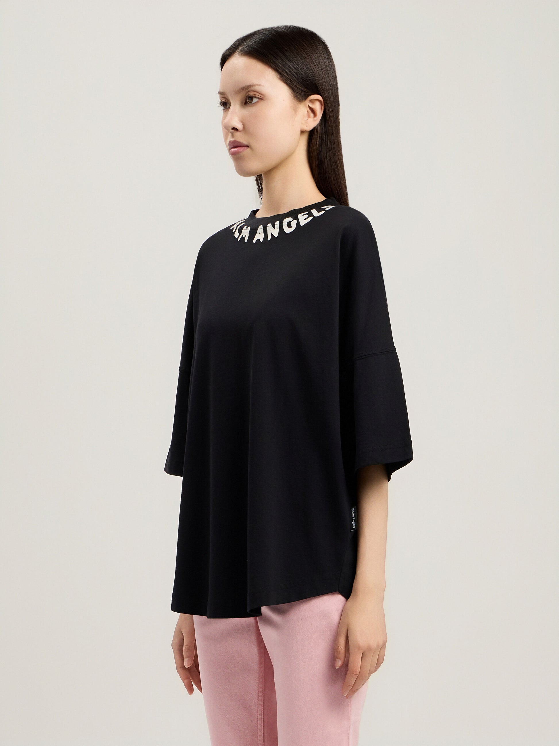 Neck Logo Over T Shirt