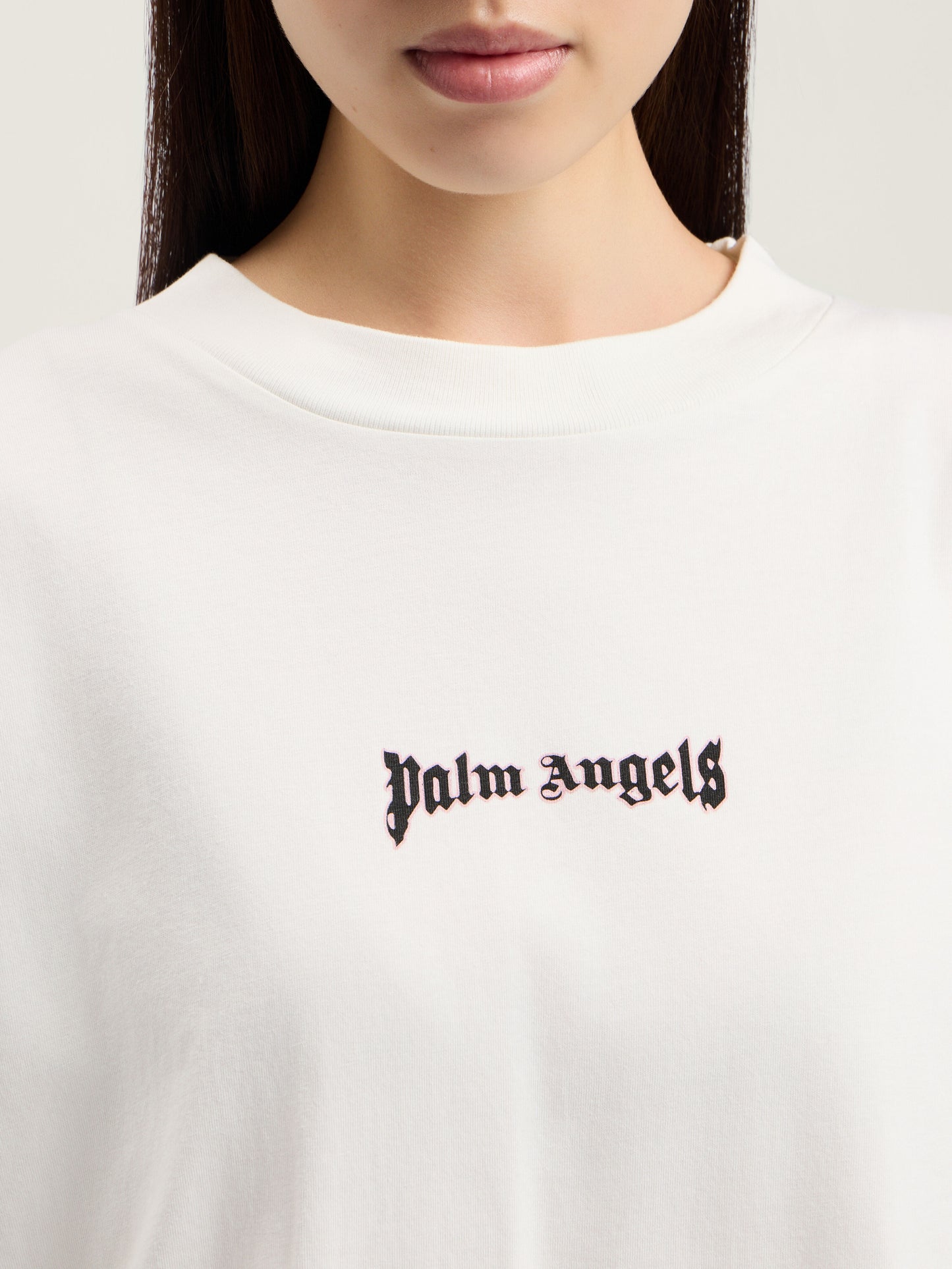 Outline Logo Over T Shirt