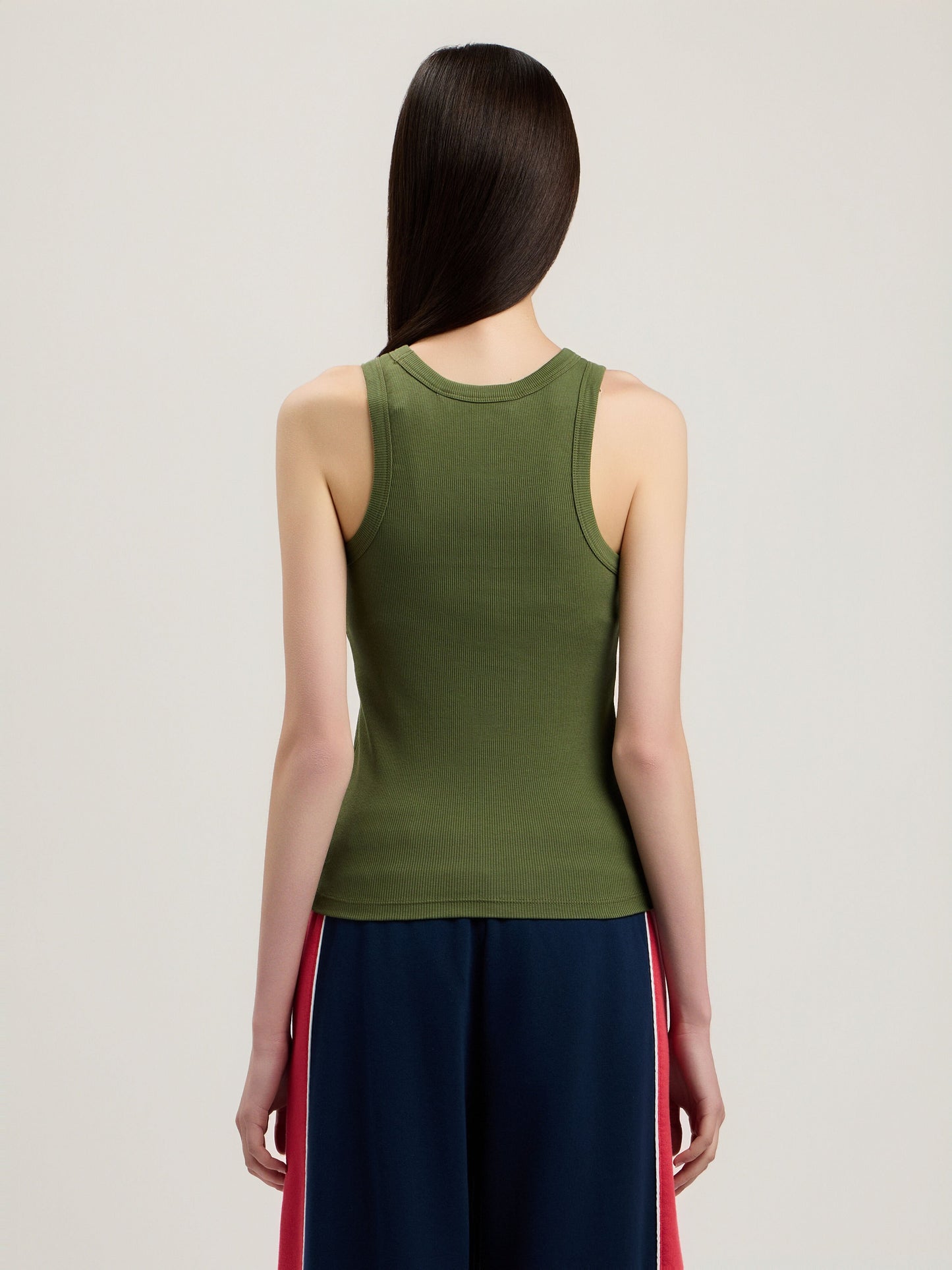 Classic Logo Fitted Tank Top