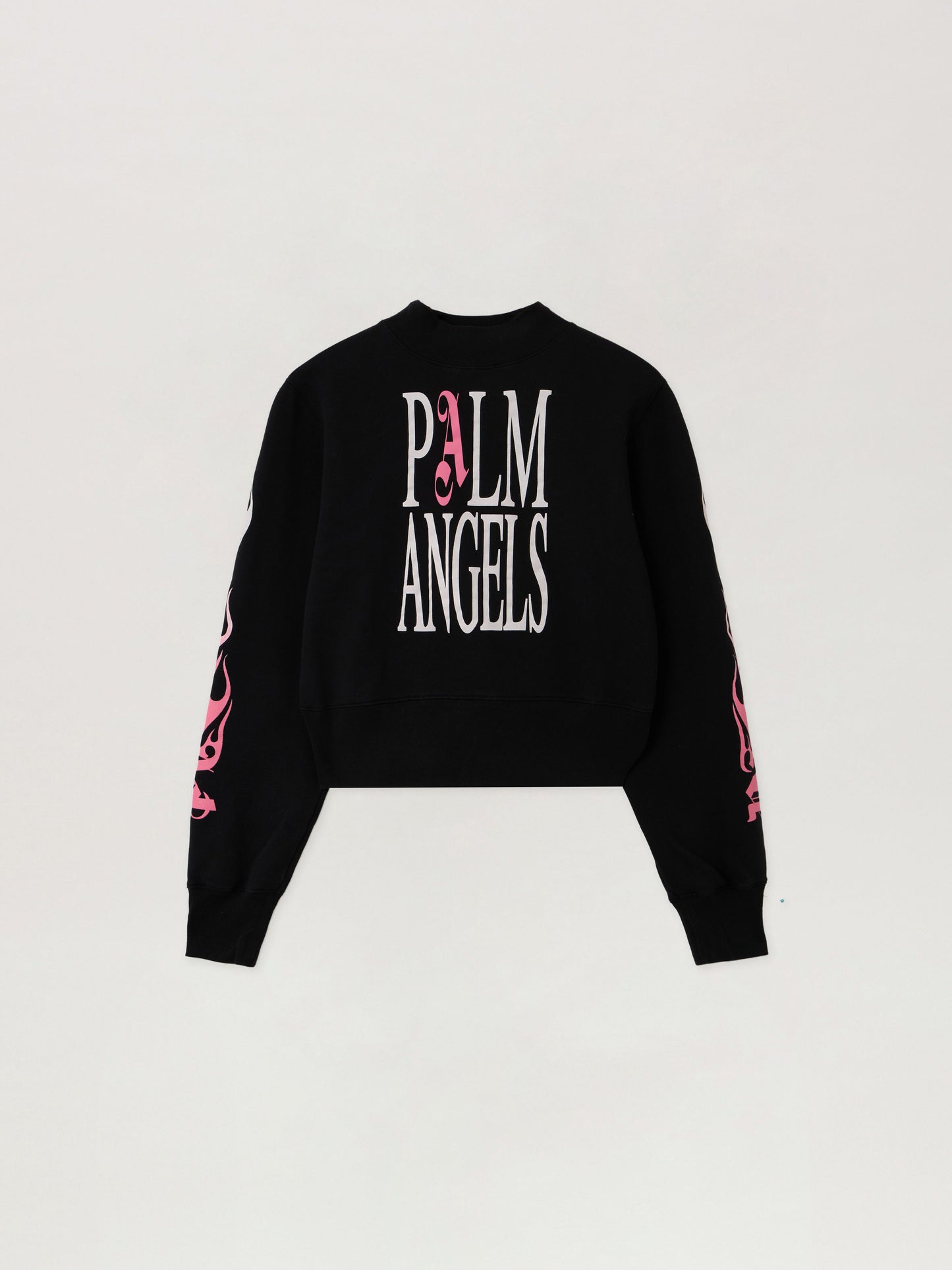 Flames Fitted Crew Sweatshirt