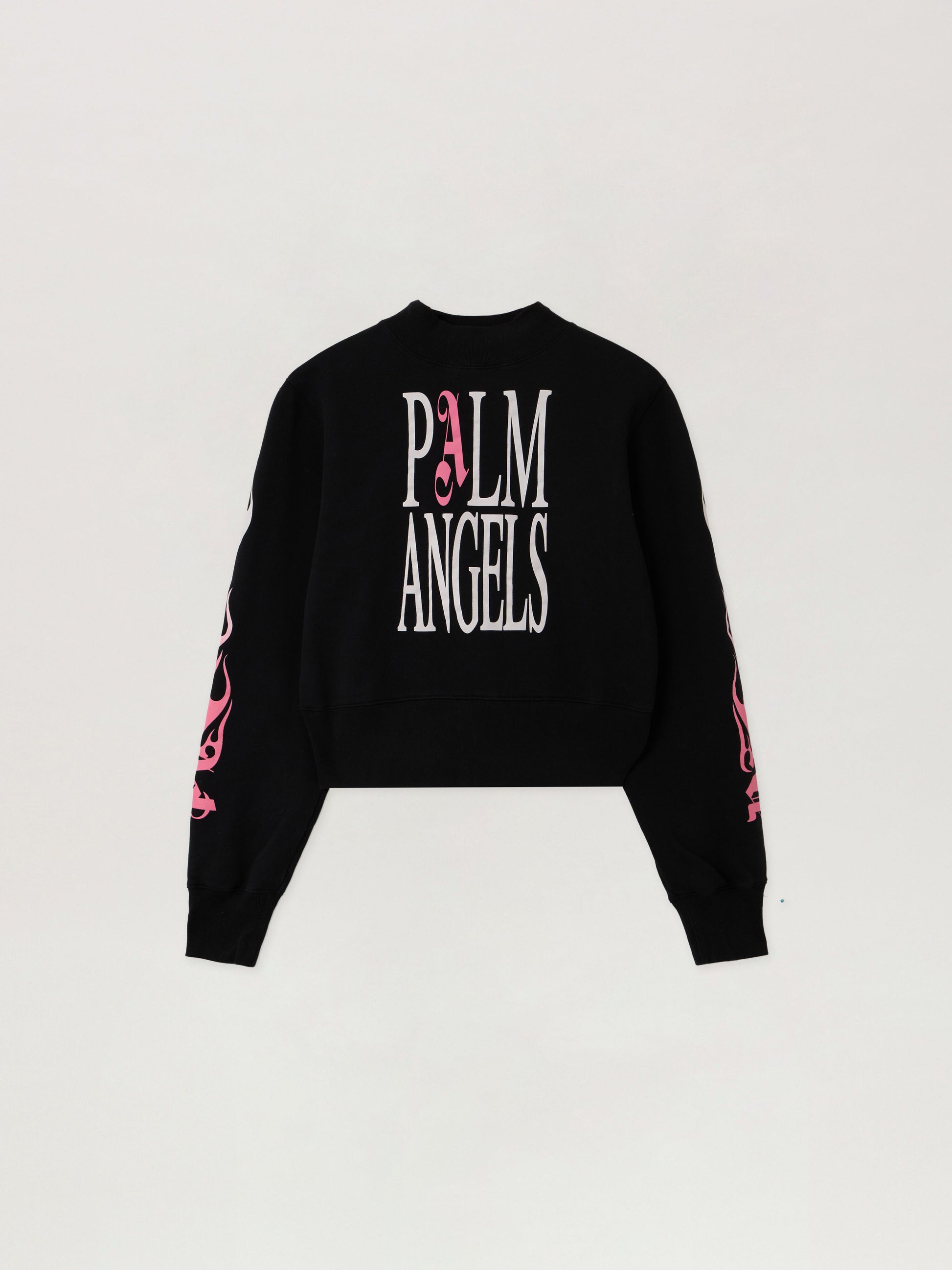 Flames Fitted Crew Sweatshirt
