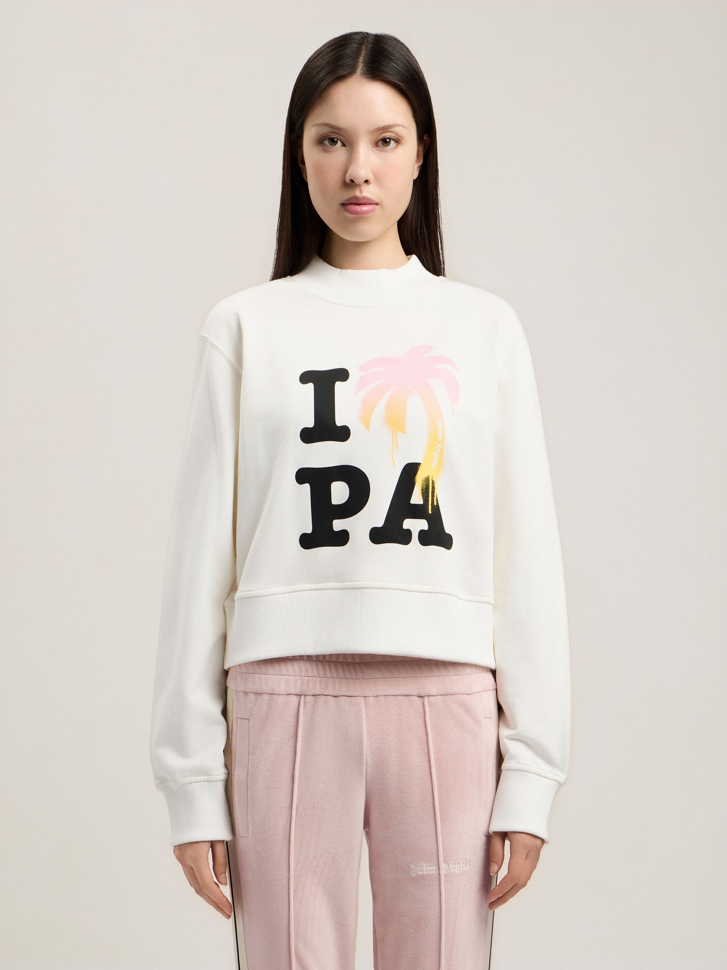 I Love Pa Fitted Sweatshirt