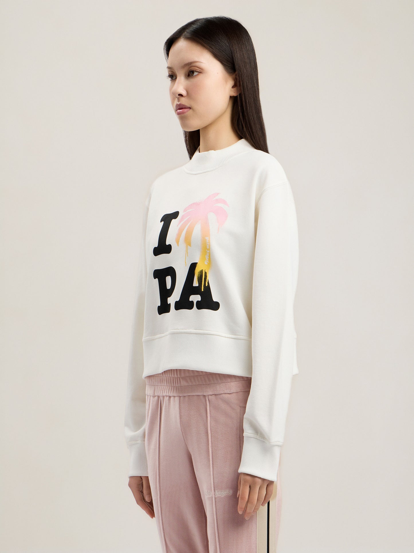 I Love Pa Fitted Sweatshirt