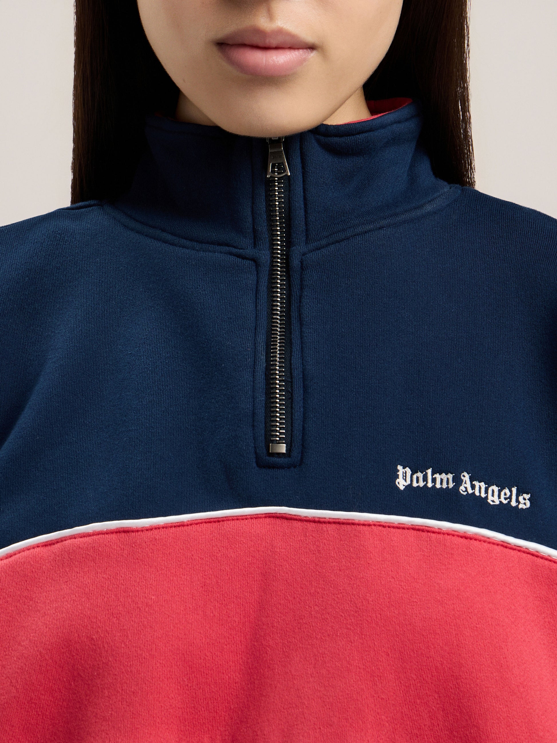 Classic Logo Half Zip Sweatshirt
