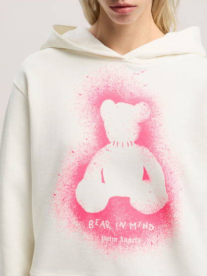 Spray Bear Fitted Hoodie
