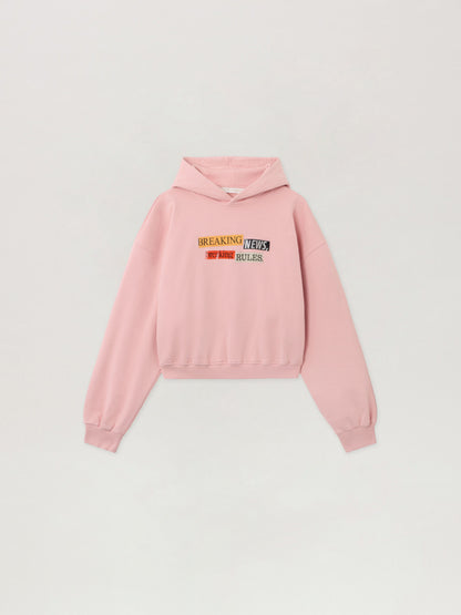 Paxlatimes Quote Crop Hoodie