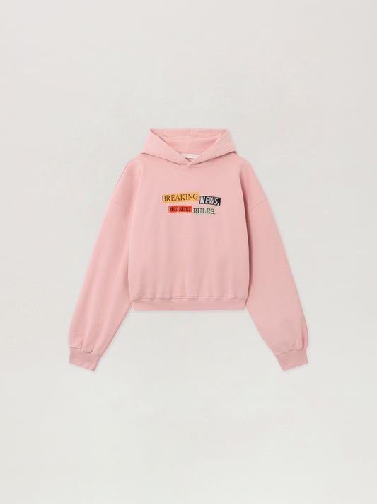 Paxlatimes Quote Crop Hoodie