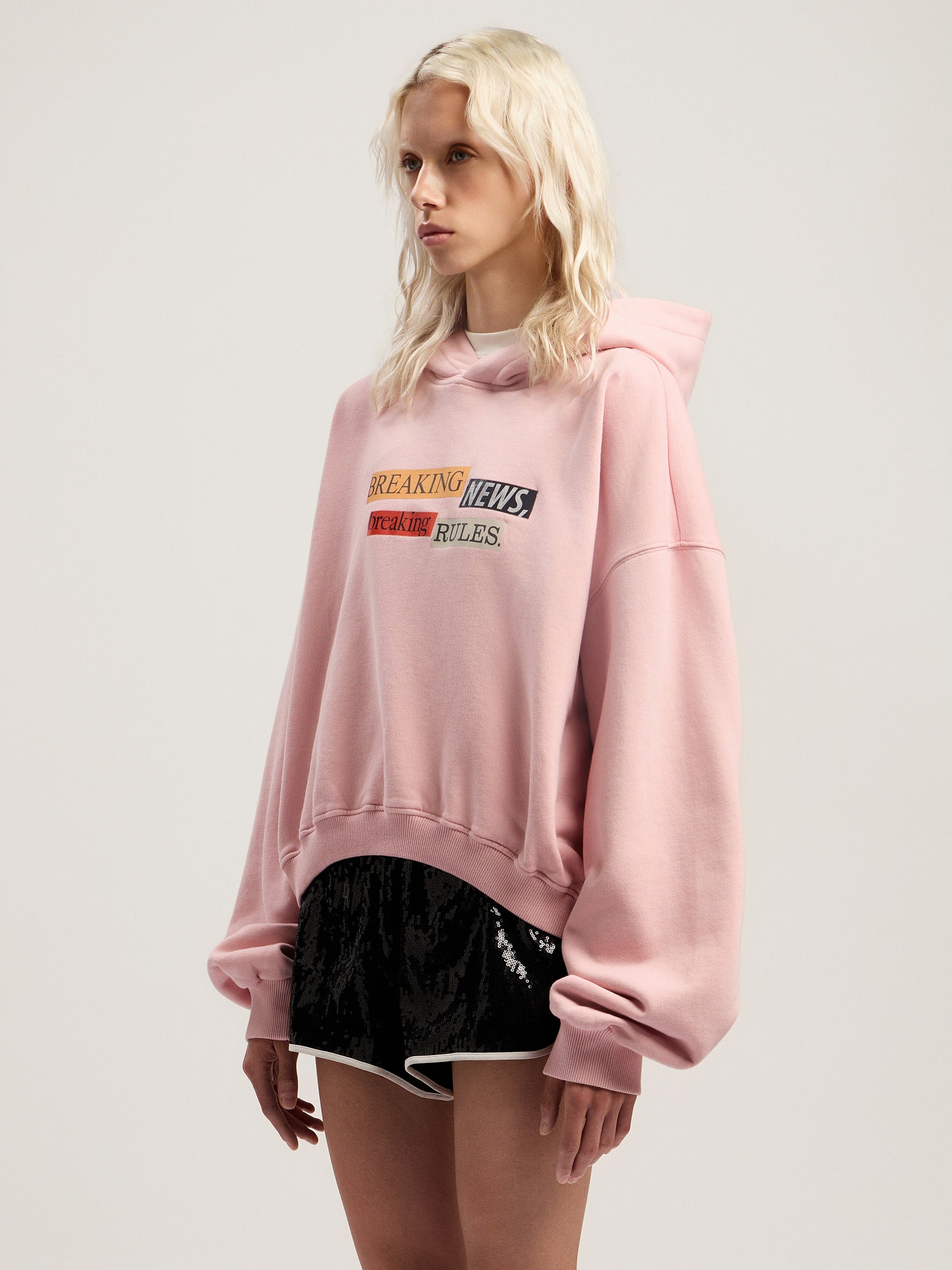 Paxlatimes Quote Crop Hoodie