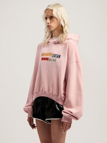 Paxlatimes Quote Crop Hoodie