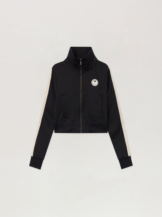 Tree Logo Crop Track Jacket