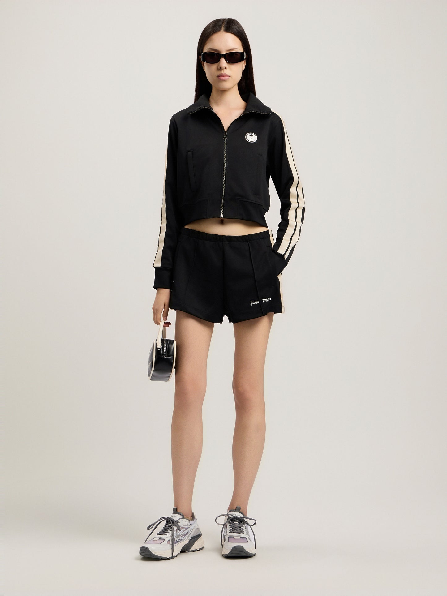 Tree Logo Crop Track Jacket