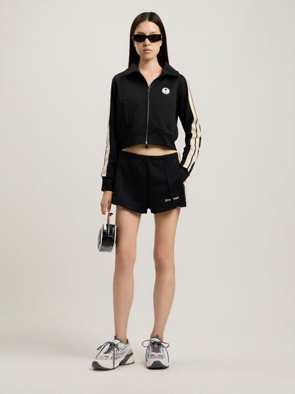 Tree Logo Crop Track Jacket