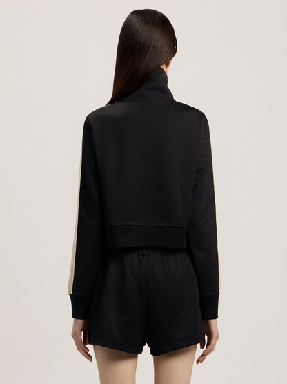 Tree Logo Crop Track Jacket