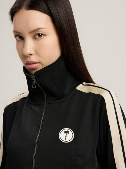 Tree Logo Crop Track Jacket