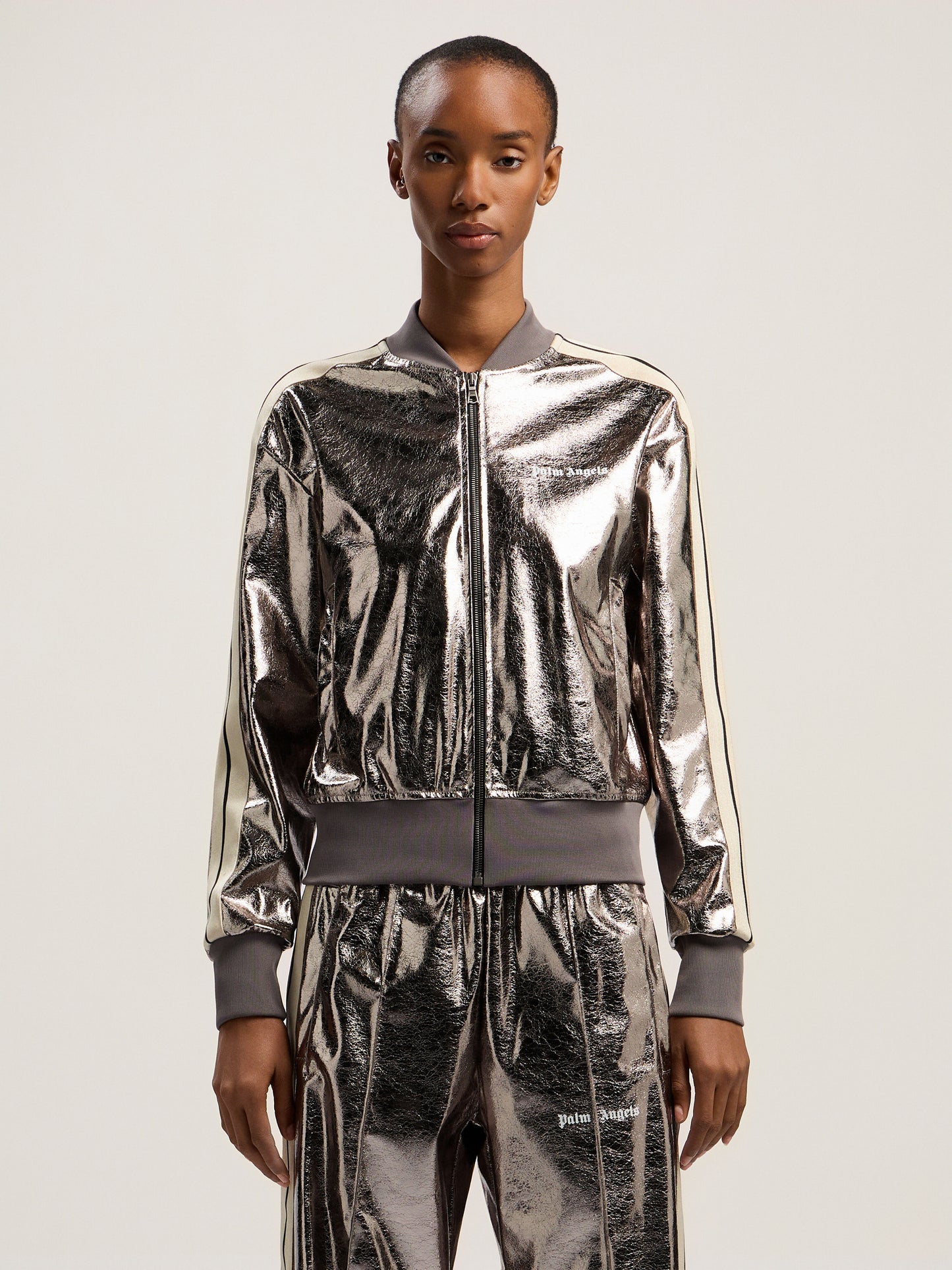 Laminated Track Jacket