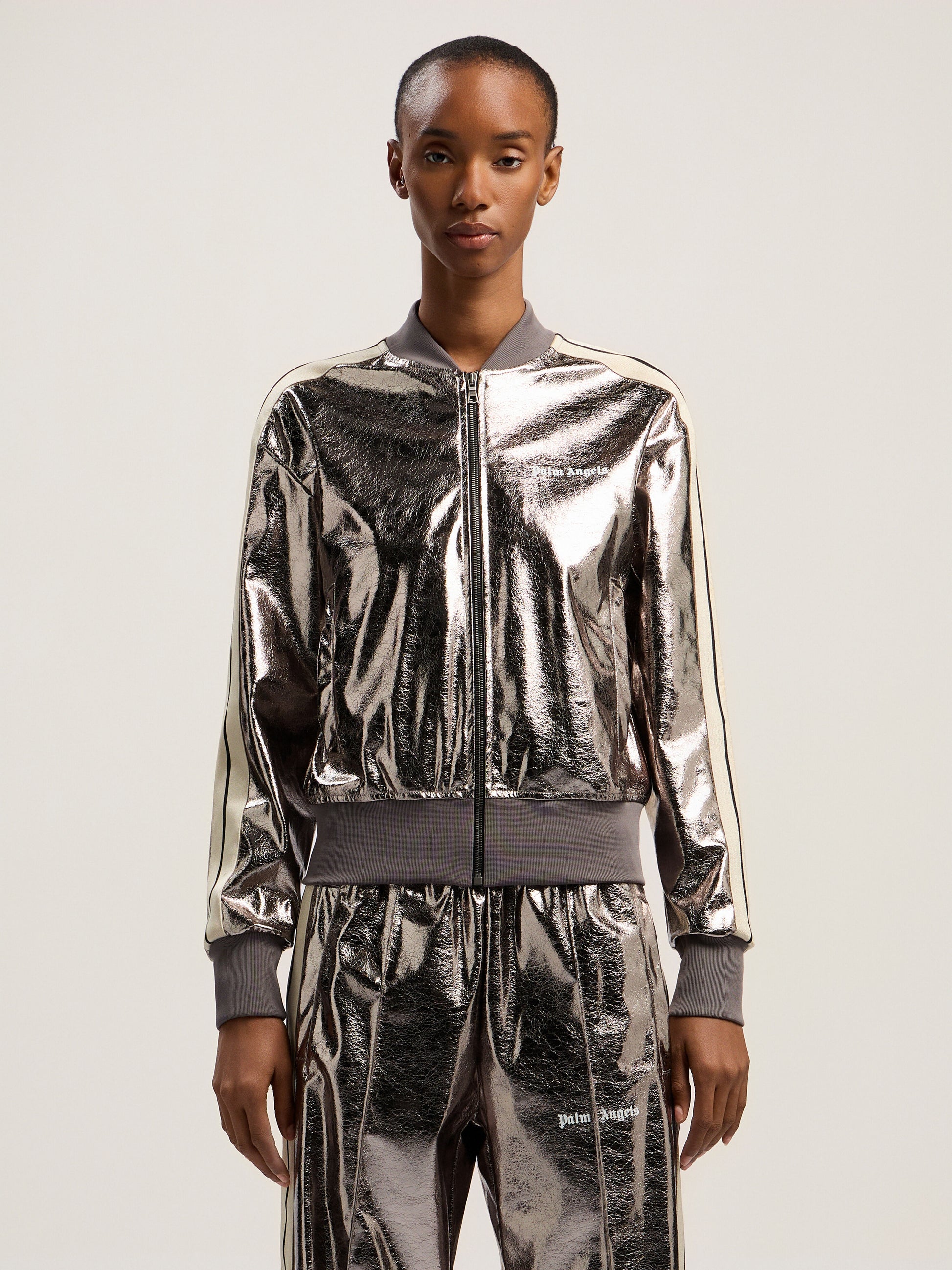 Laminated Track Jacket