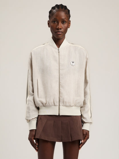 Tree Logo Track Bomber Jacket