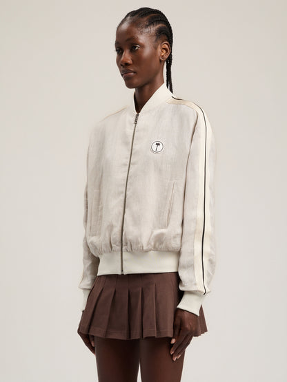 Tree Logo Track Bomber Jacket
