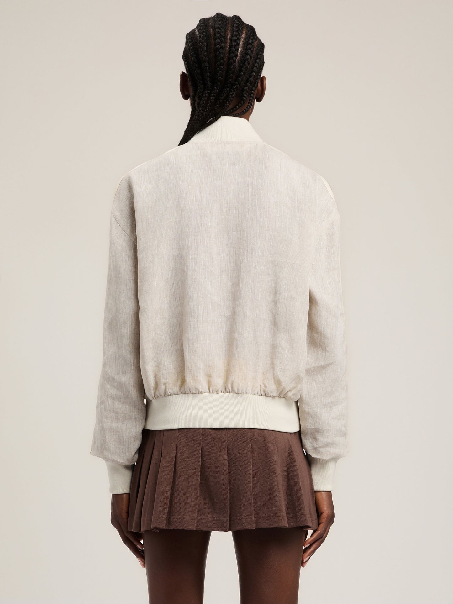 Tree Logo Track Bomber Jacket