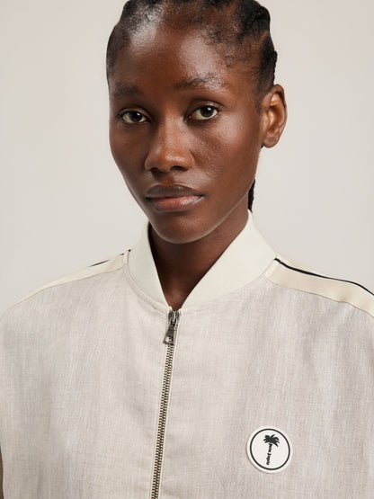 Tree Logo Track Bomber Jacket