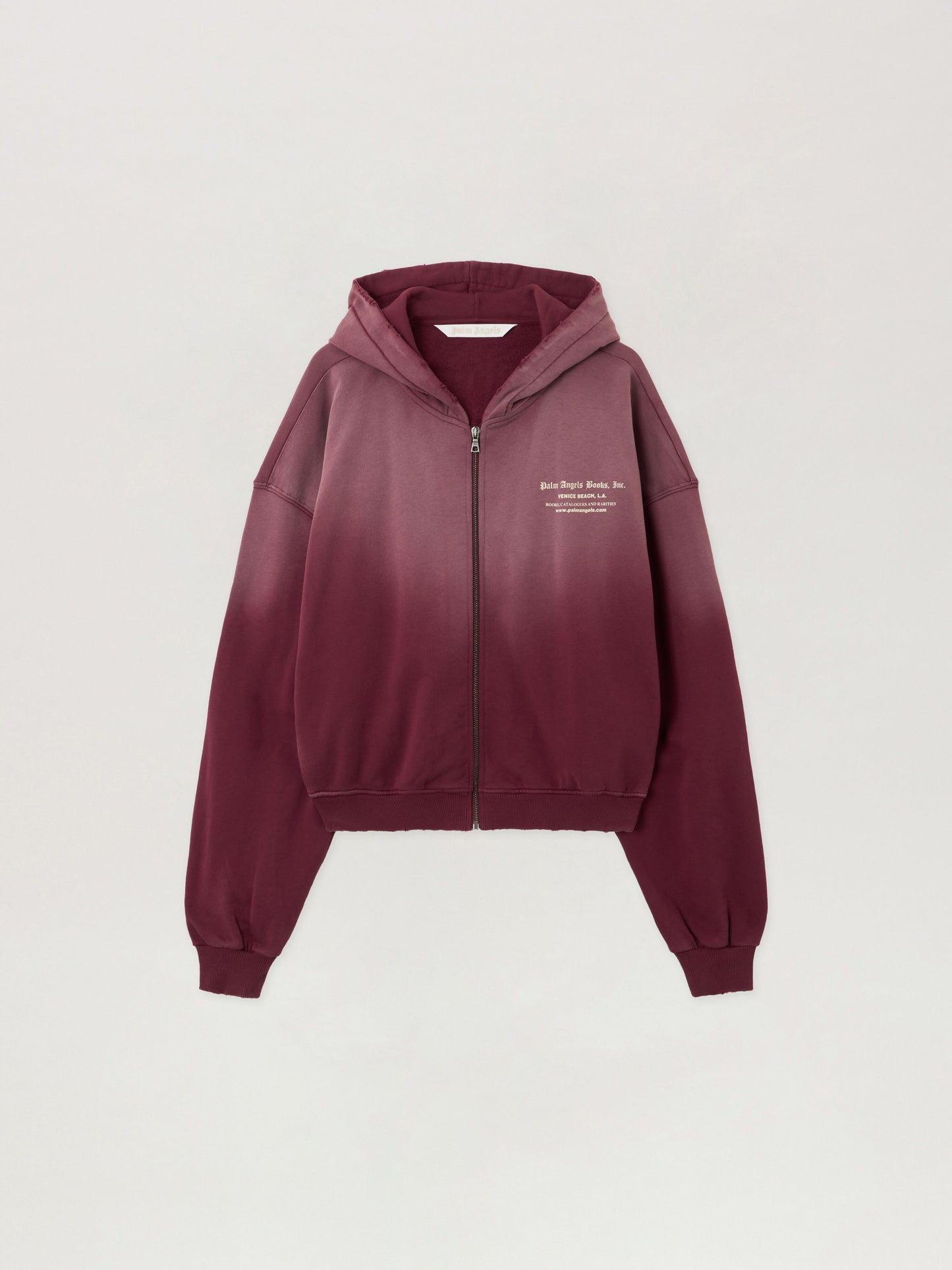Book Club Zip Crop Hoodie