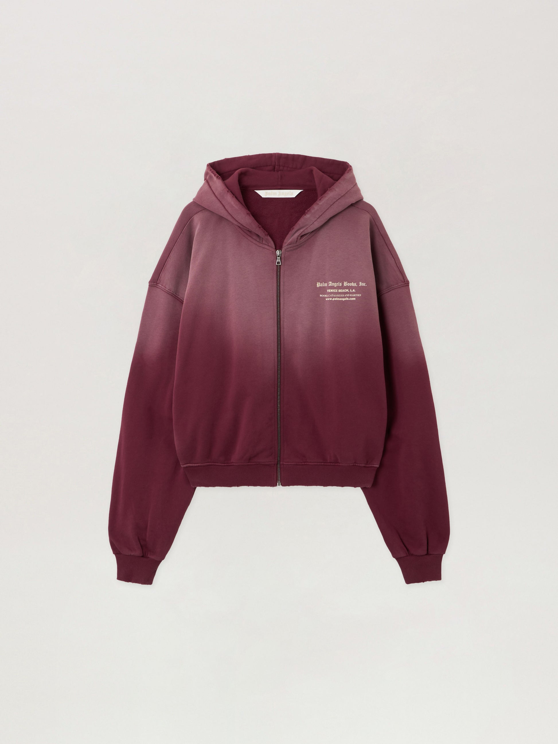 Book Club Zip Crop Hoodie