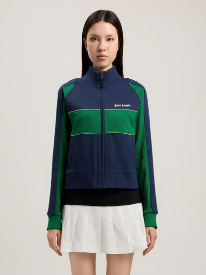 Classic Logo Zipped Crew Jacket