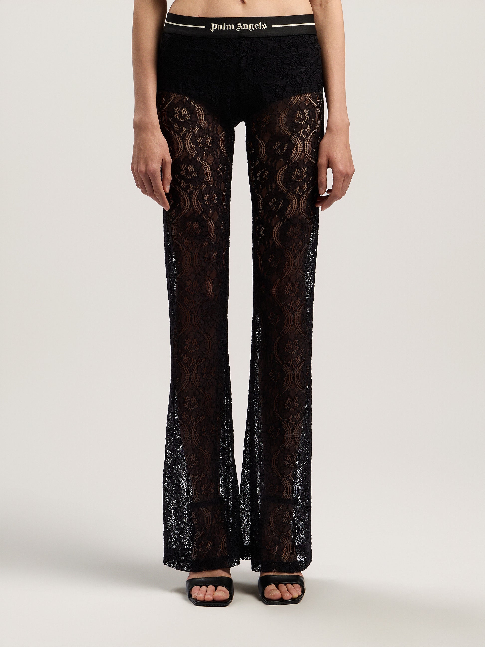 Classic Logo Lace Pants