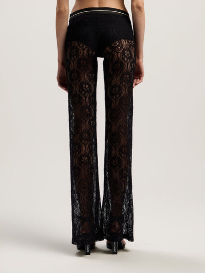 Classic Logo Lace Pants