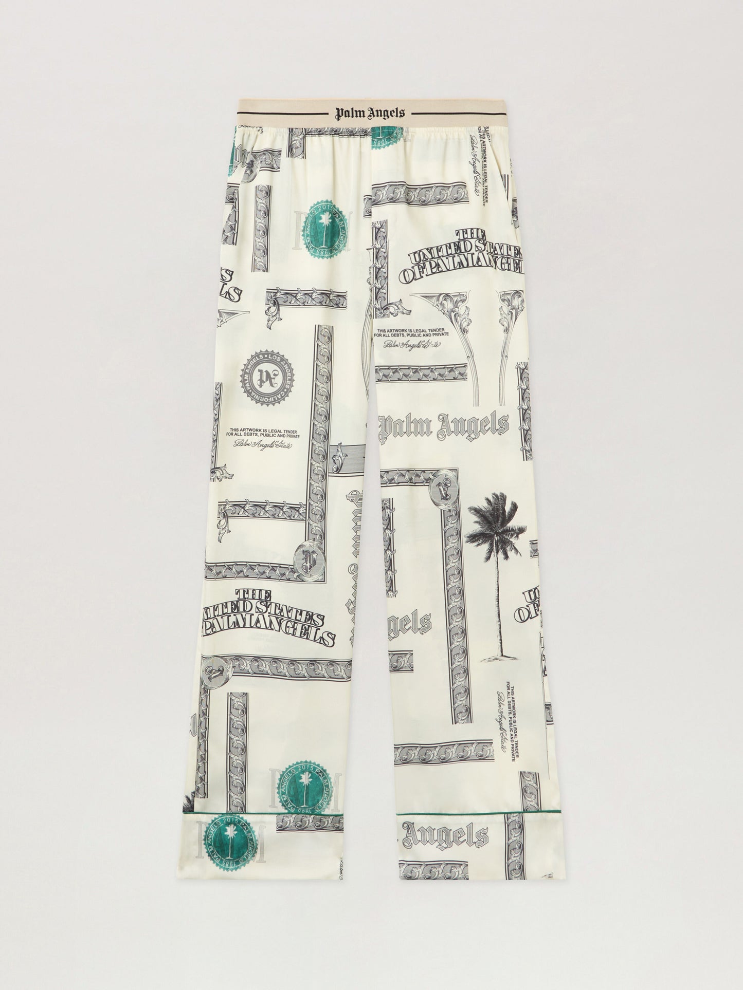 Dollar Print Pajama Pants