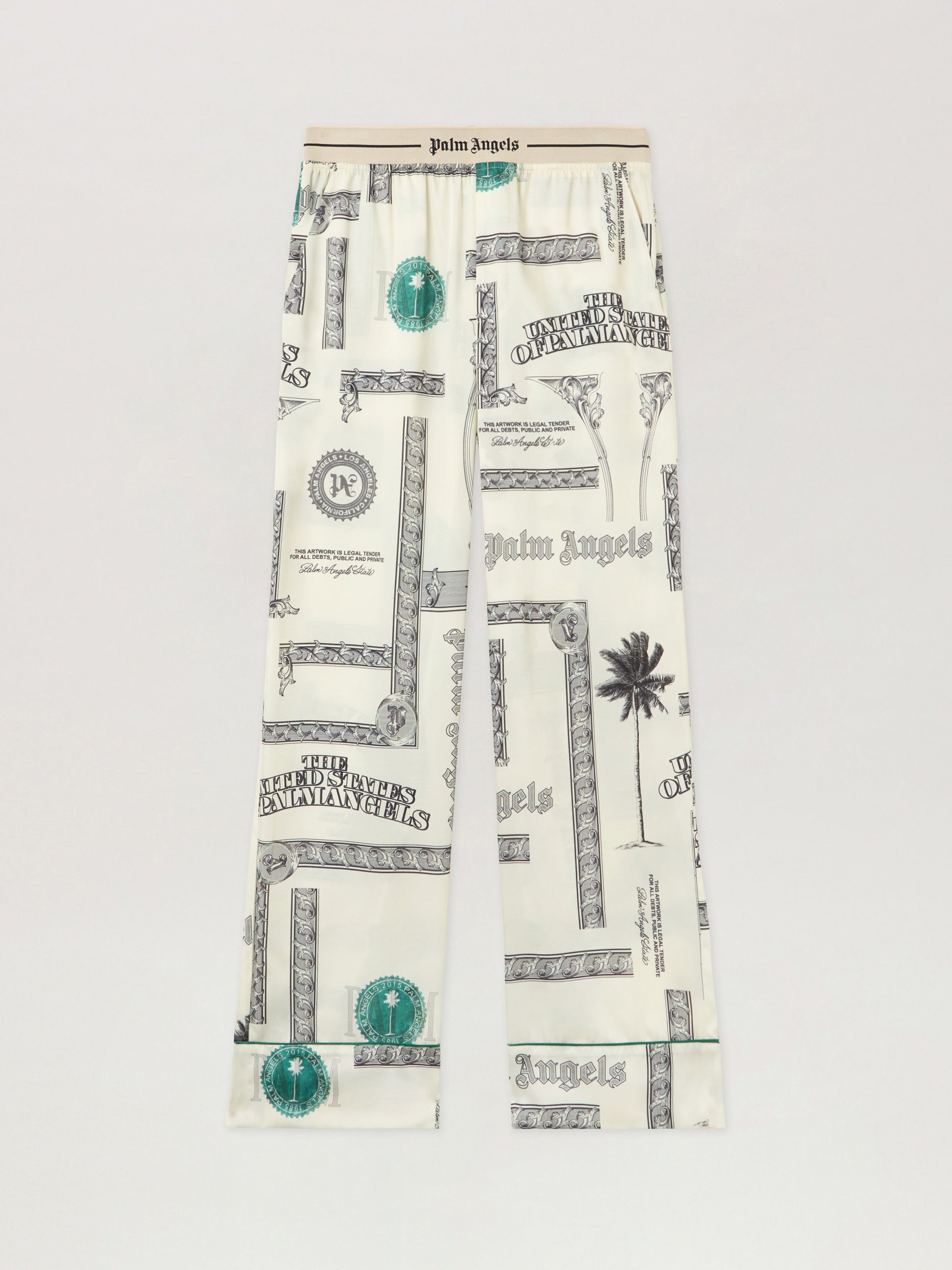 Dollar Print Pajama Pants