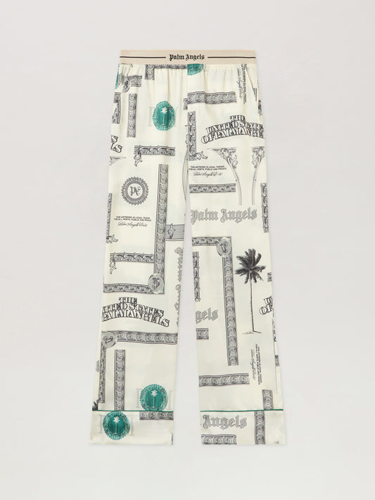 Dollar Print Pajama Pants