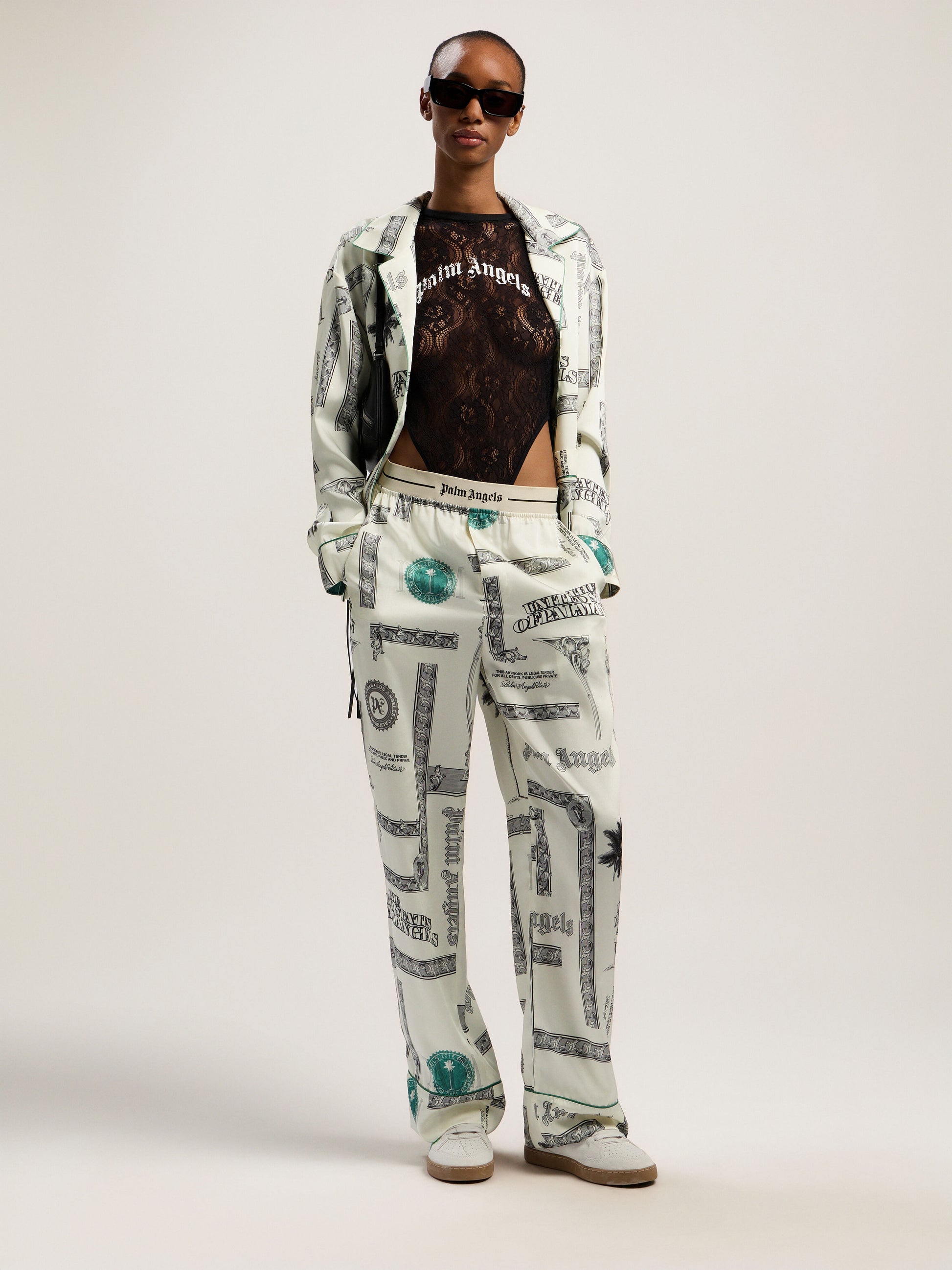 Dollar Print Pajama Pants