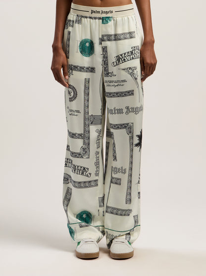 Dollar Print Pajama Pants