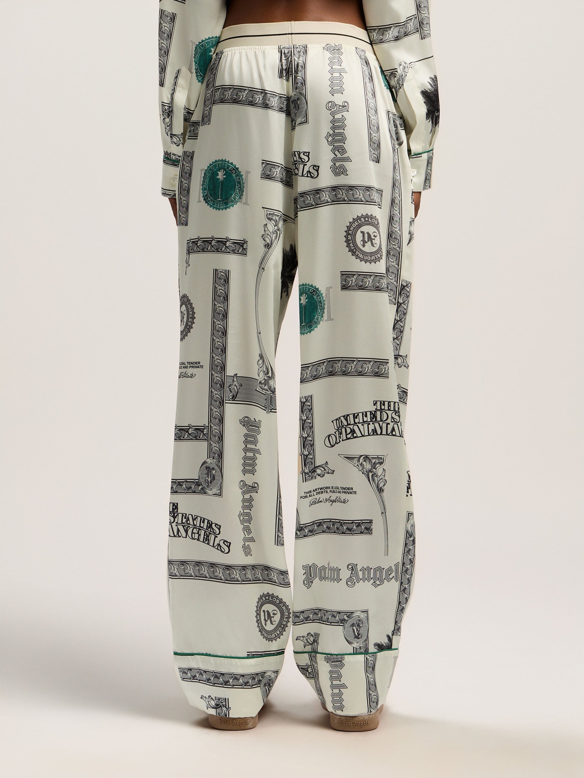 Dollar Print Pajama Pants