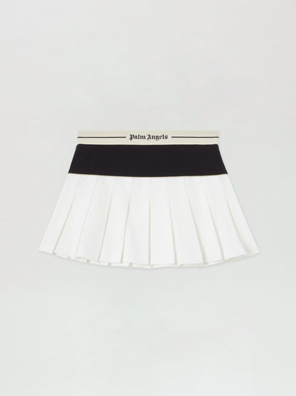 Classic Logo Pleated Skirt