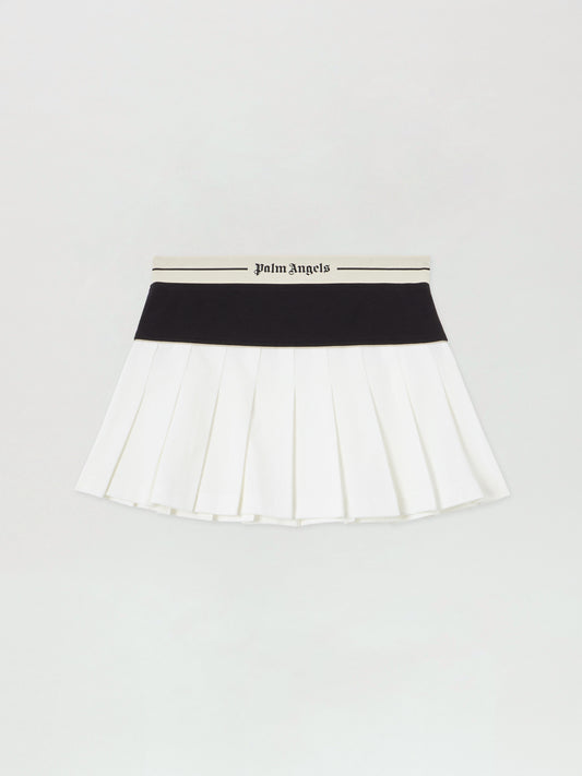 Classic Logo Pleated Skirt