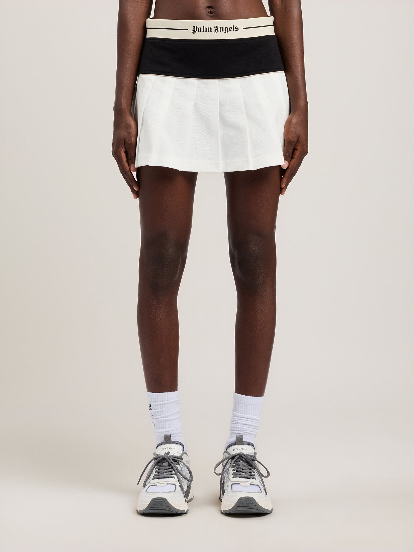 Classic Logo Pleated Skirt