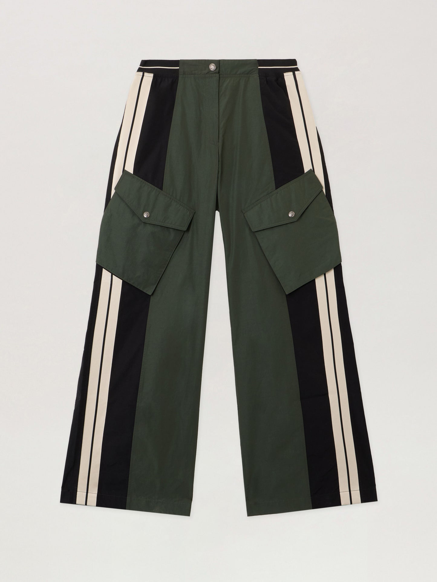 Colorblock Cargo Pants