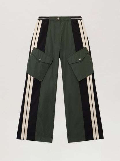 Colorblock Cargo Pants
