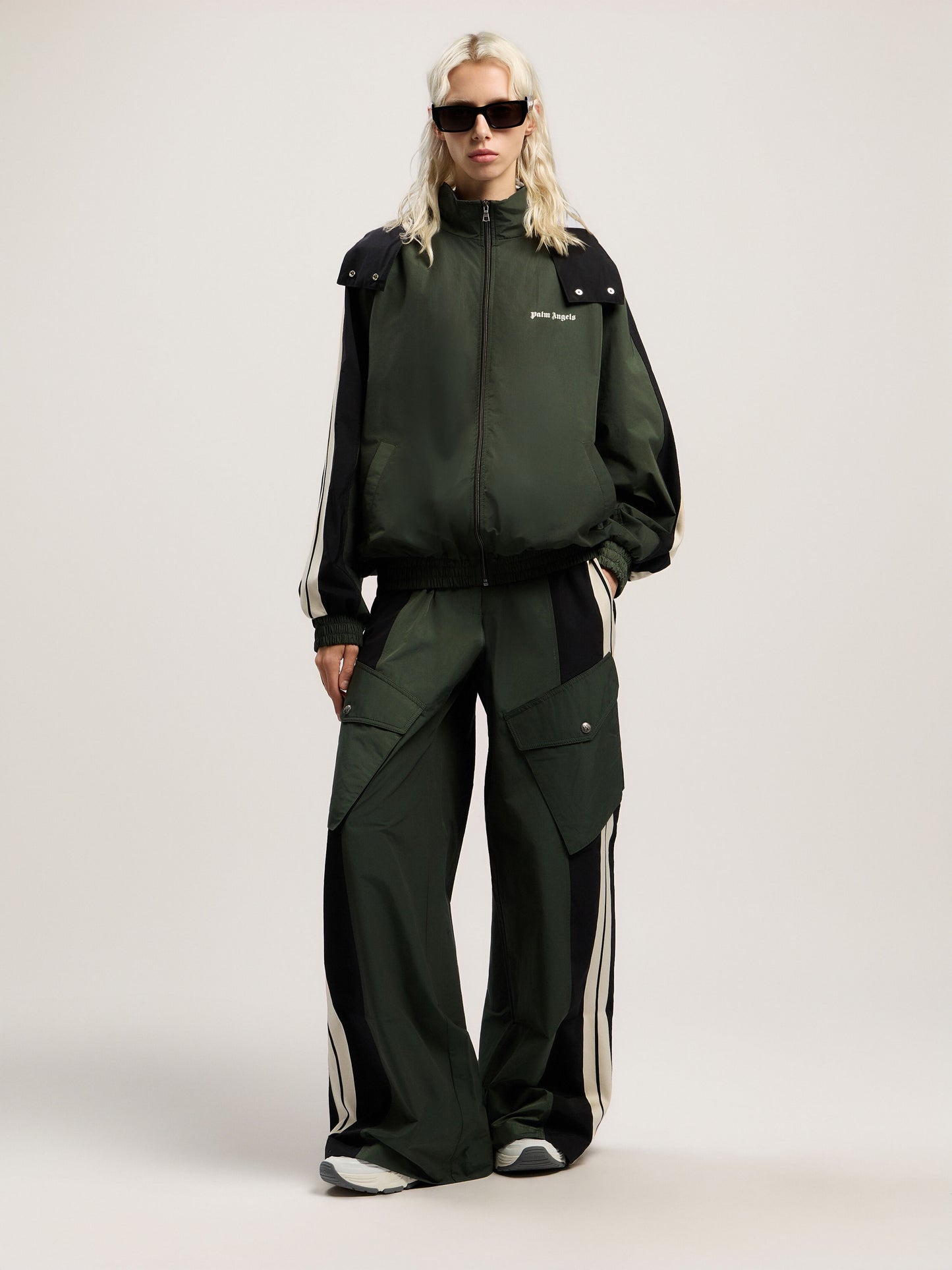 Colorblock Cargo Pants