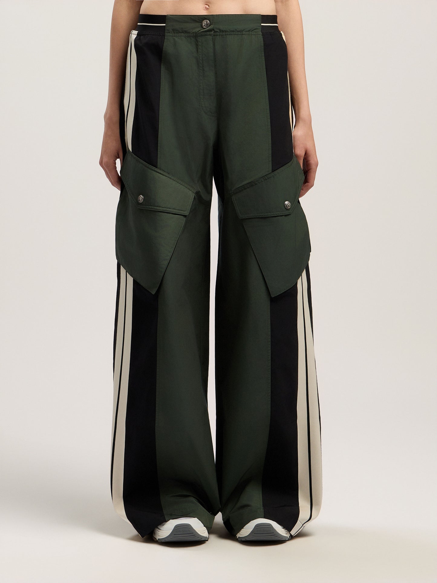 Colorblock Cargo Pants