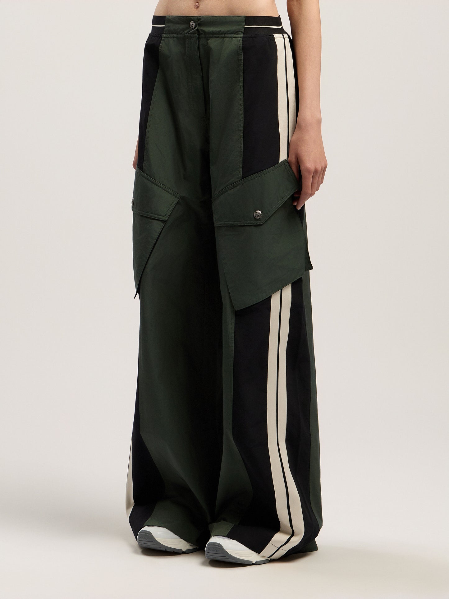 Colorblock Cargo Pants