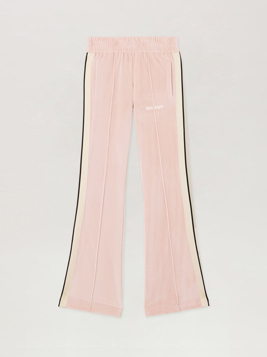 Logo Flare Chenille Track Pants