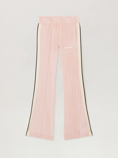 Logo Flare Chenille Track Pants