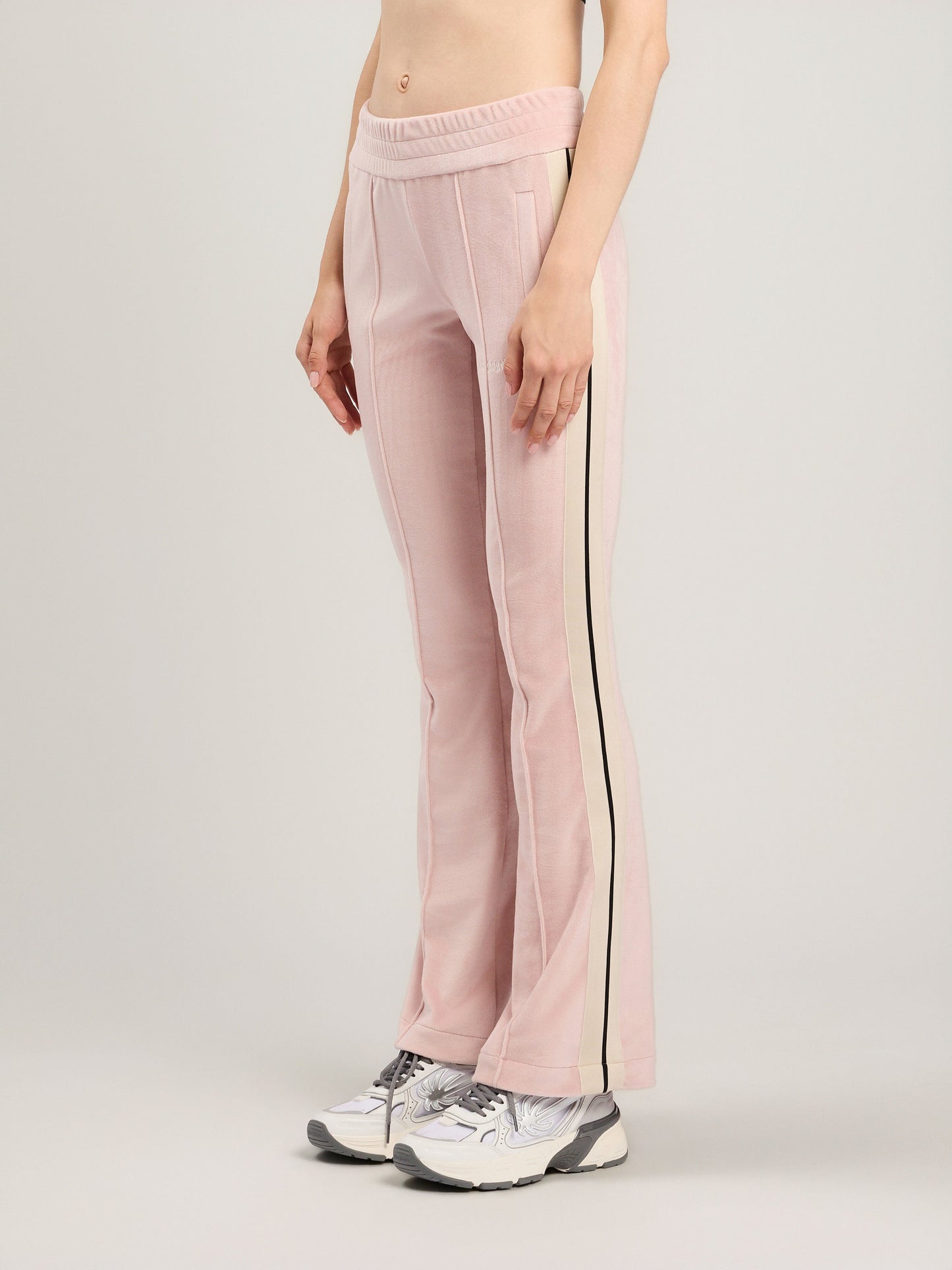 Logo Flare Chenille Track Pants