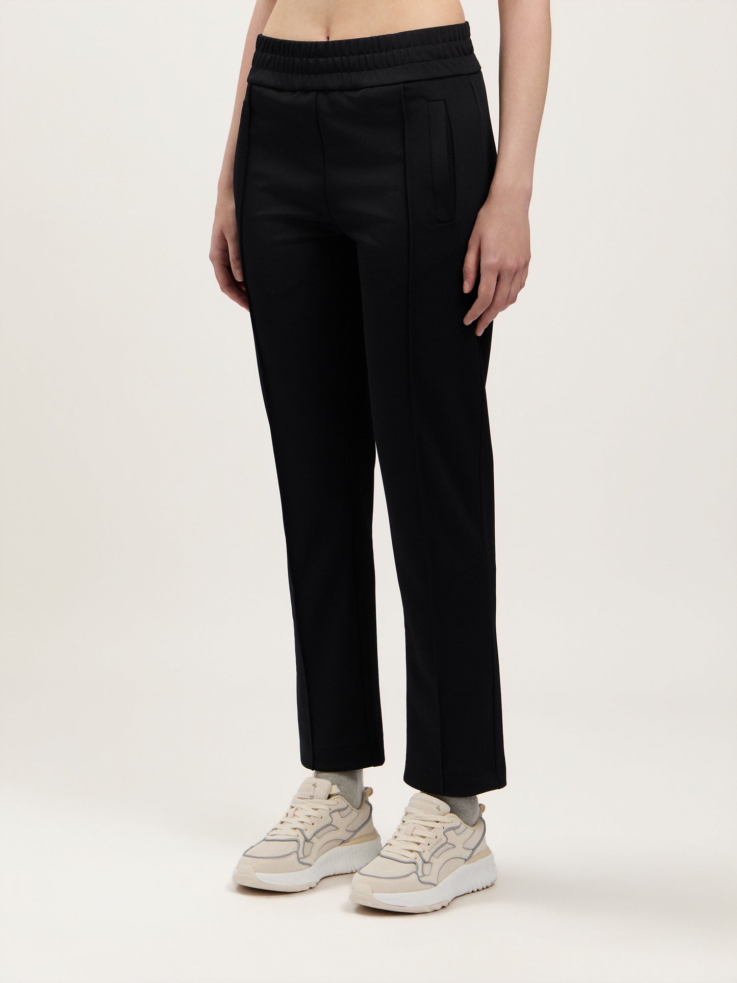 Back Curved Logo Track Pants